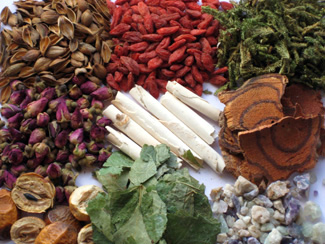 Image of various Chinese Herbs